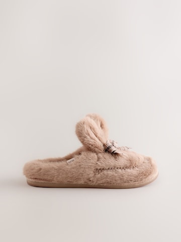Next - Zapatillas de casa en marrón
