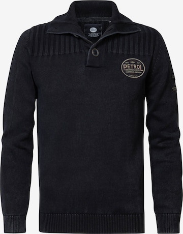 Petrol Industries Sweater 'Batavia' in Black: front