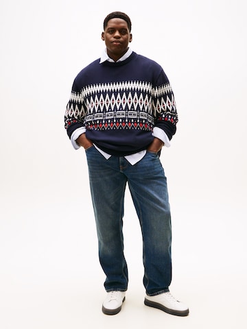 Tommy Hilfiger Big & Tall Pullover in Blau