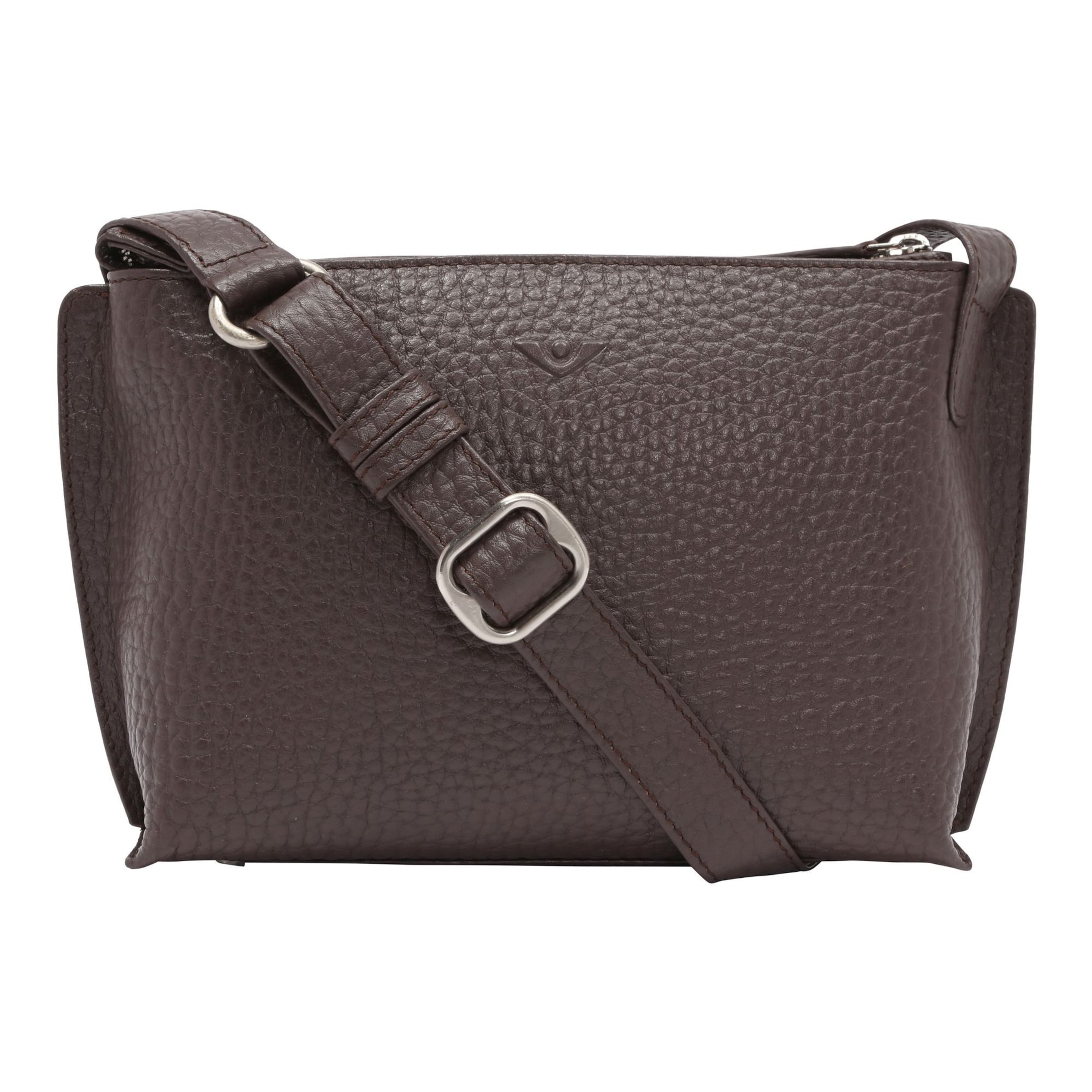VOi Crossbody Bag 'Hirsch' in Brown: front