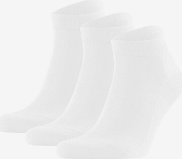 Chaussettes FALKE en blanc : devant