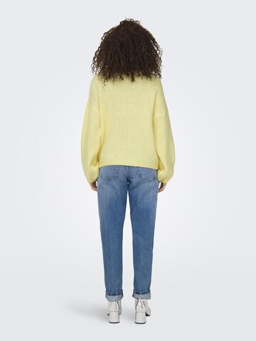 JDY Pullover 'JDYDinea' in Gelb