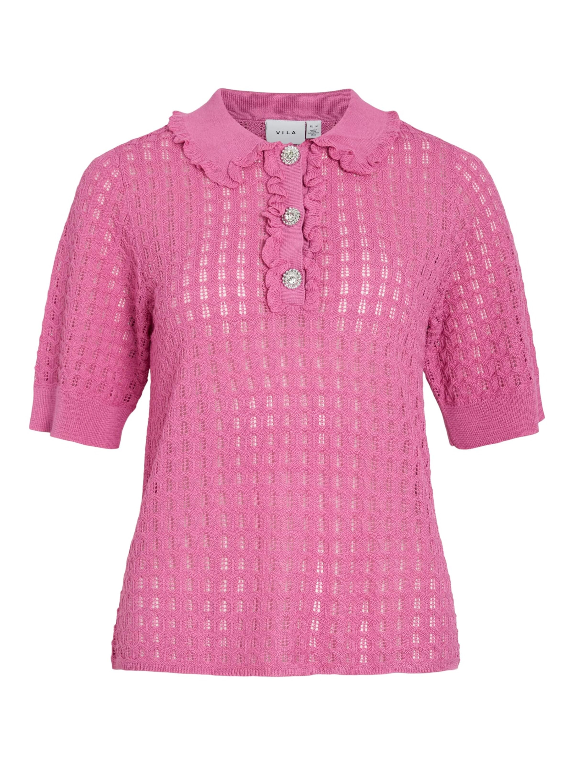 VILA Shirt 'nora' in Roze: voorkant