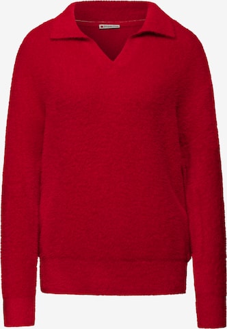 STREET ONE Sweater in Red: front