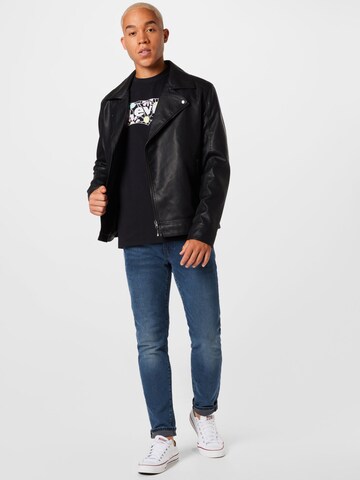 LEVI'S ® - Camisa 'Vintage Fit Graphic Tee' em preto