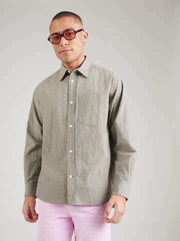 Fit confort Chemise 'Falster' NORSE PROJECTS en vert : devant