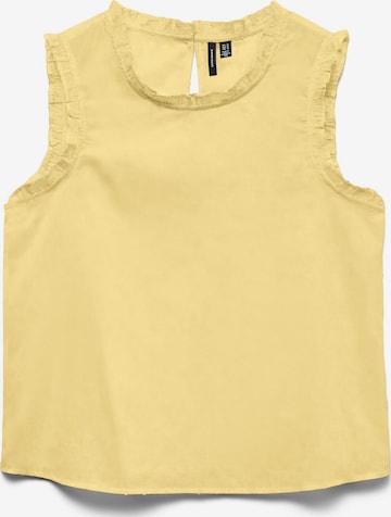 VERO MODA Blouse in Geel: voorkant