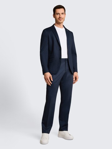 TOM TAILOR Regular Bandplooibroek in Blauw