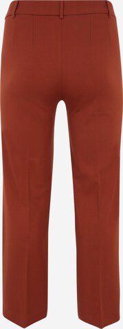 Regular Pantalon à plis ESPRIT en marron