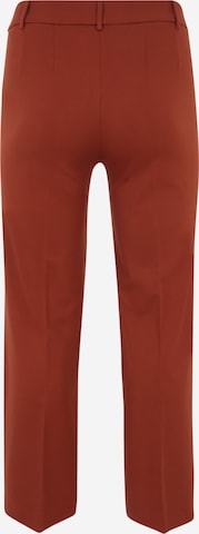 ESPRIT - regular Pantalón de pinzas en marrón