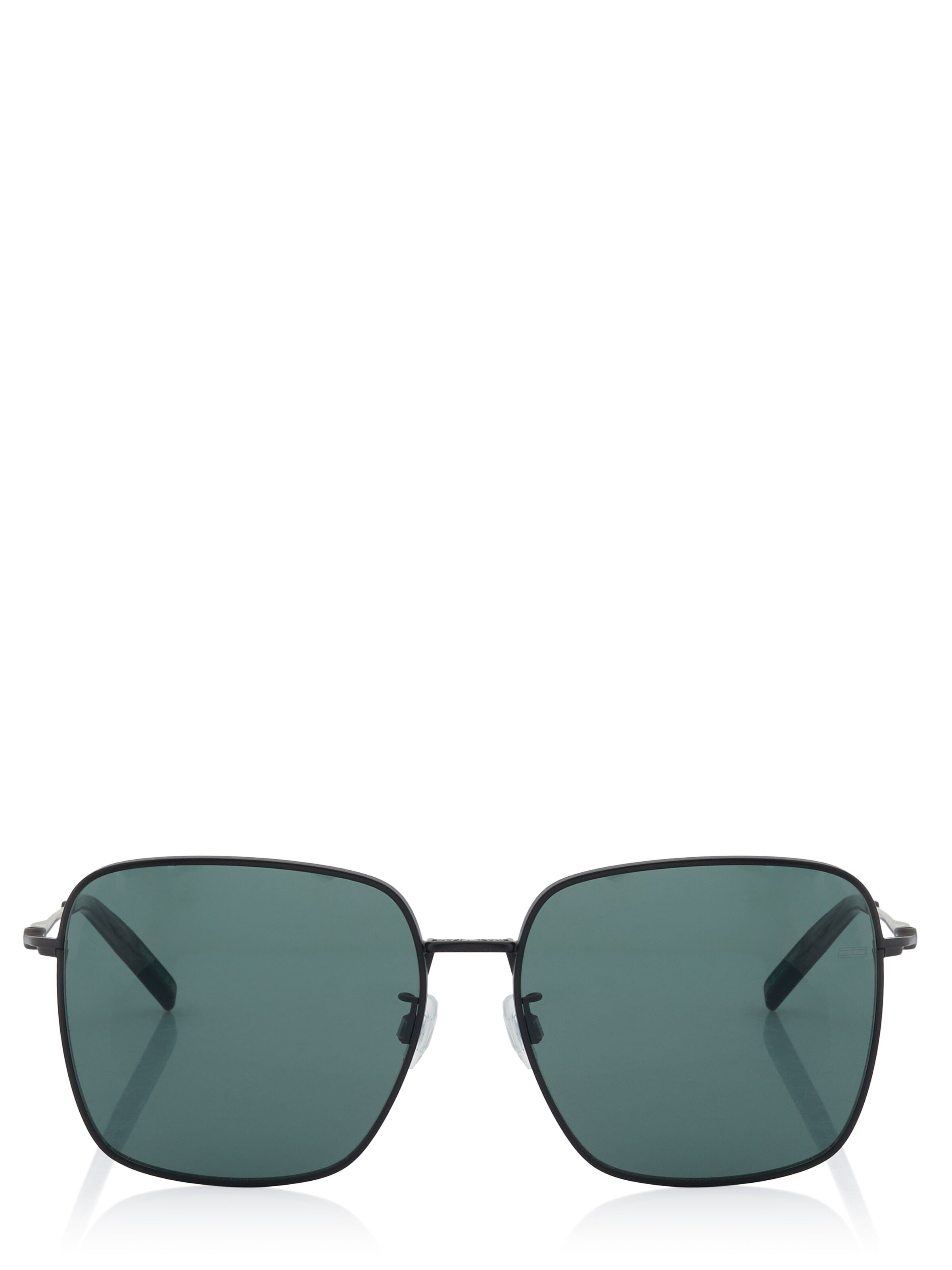 TOMMY HILFIGER Zonnebril 'Tommy Hilfiger Jeans Sonnenbrille' in Zwart: voorkant
