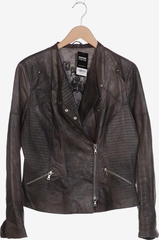 Biba Jacket & Coat in XL in Grey: front