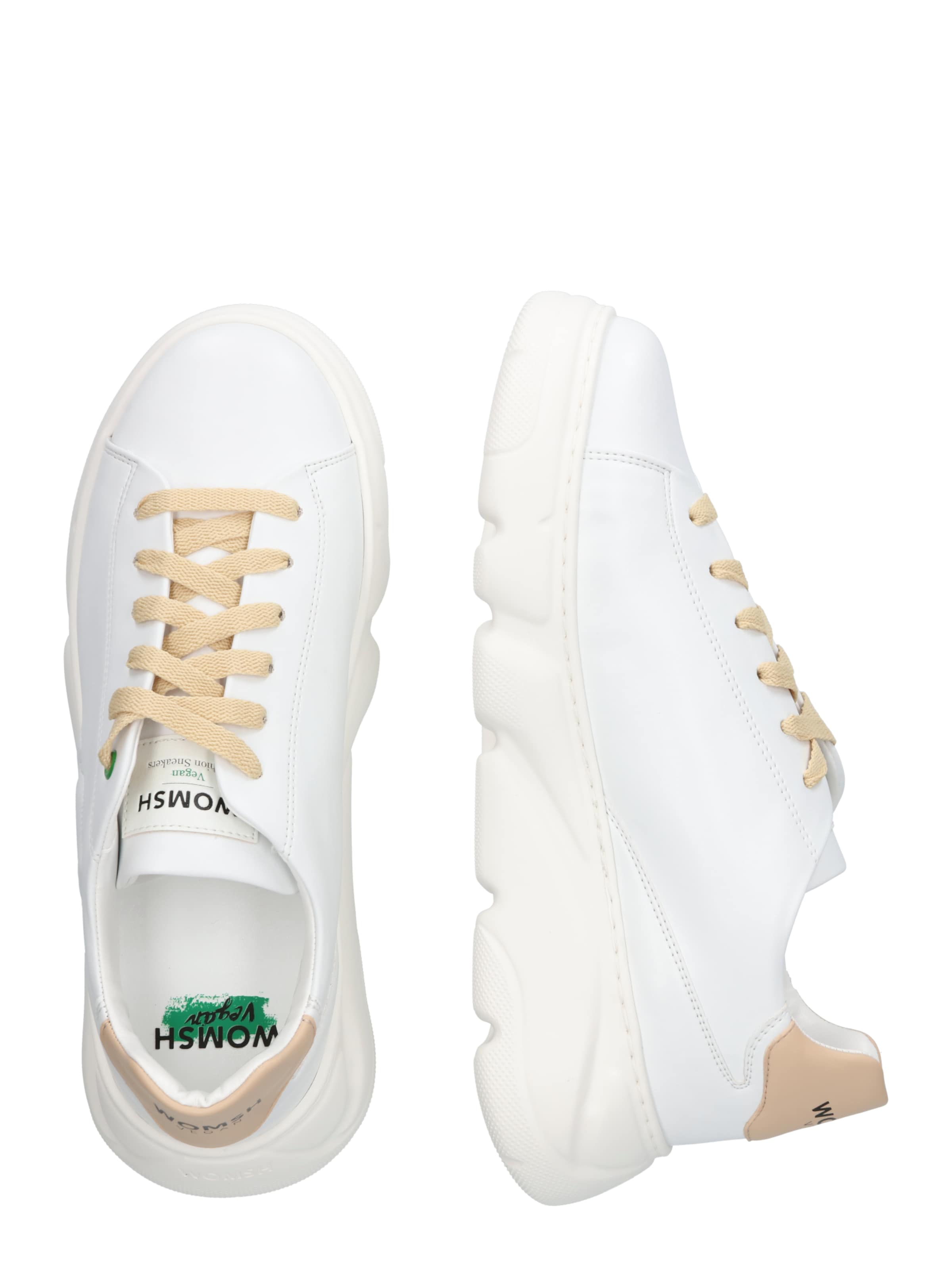 Frauen Sneaker WOMSH Sneaker 'ELETTRA' in Weiß - BH71494 Frauen Sneaker WOMSH Sneaker 'ELETTRA' in Weiß - BH71494