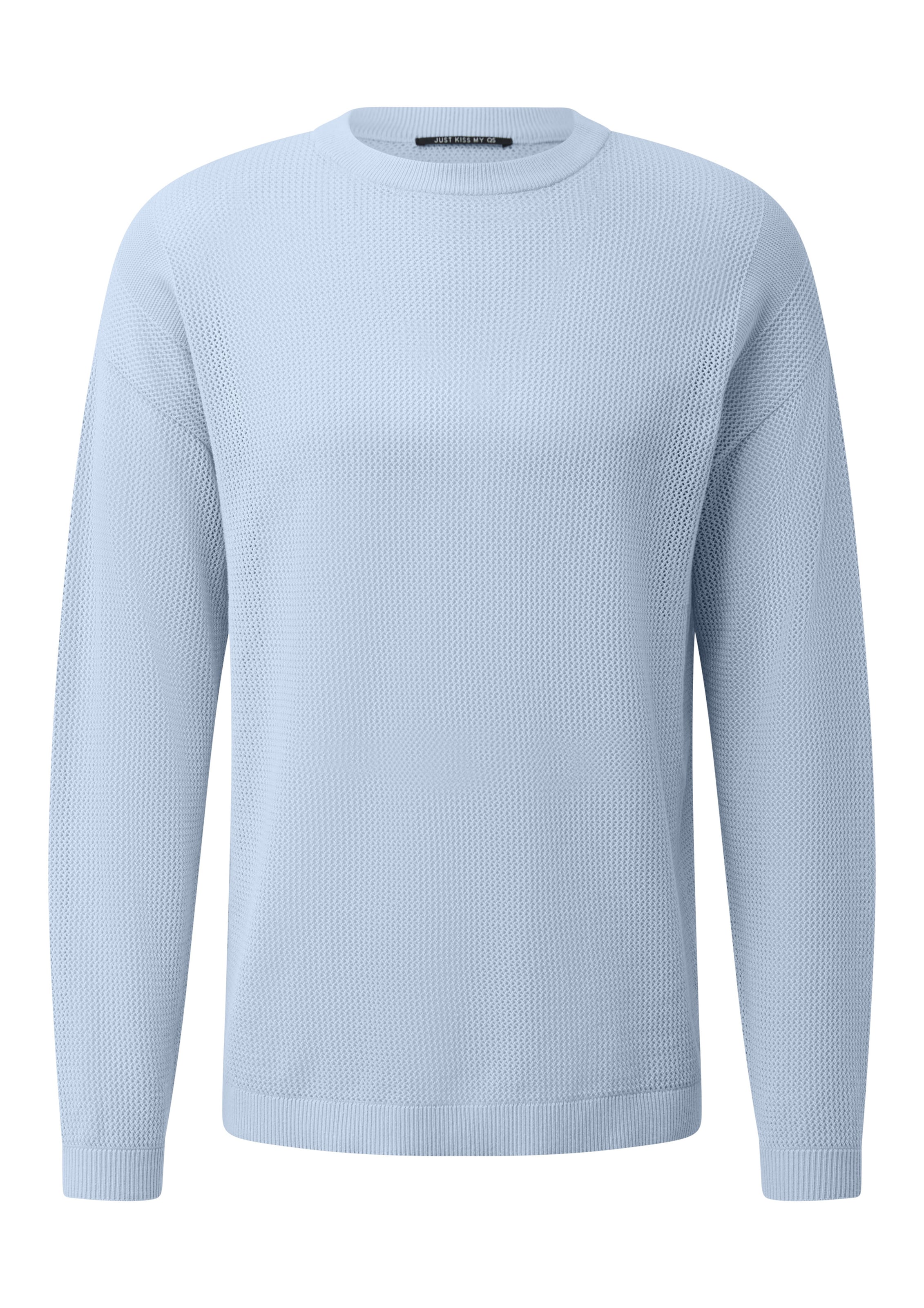 Pull-over QS en bleu : devant