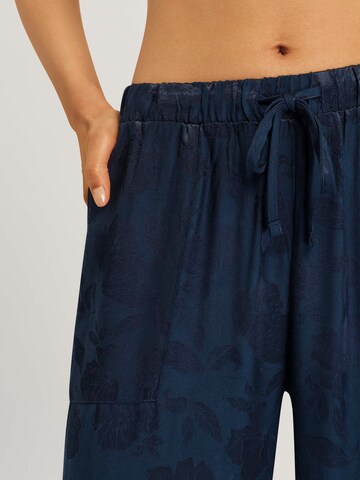 Pantalon de pyjama ' Valene ' Hanro en bleu