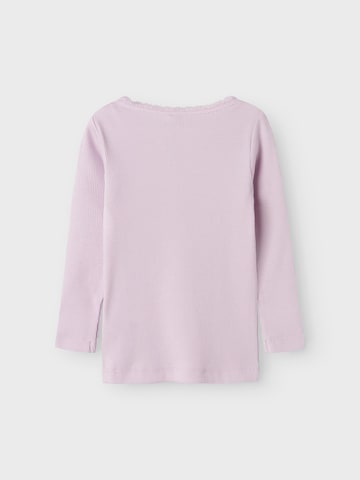 NAME IT Shirt 'Kab' in Lila