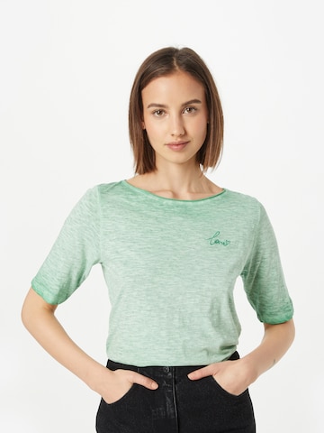 LIEBLINGSSTÜCK Тениска 'Candice' в зелено: отпред