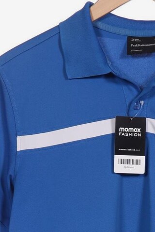 PEAK PERFORMANCE Poloshirt M in Blau