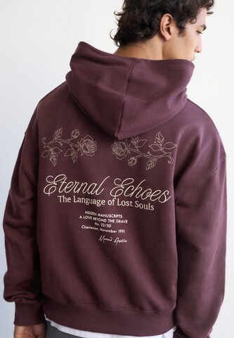 Pull&Bear Sweatshirt in Red