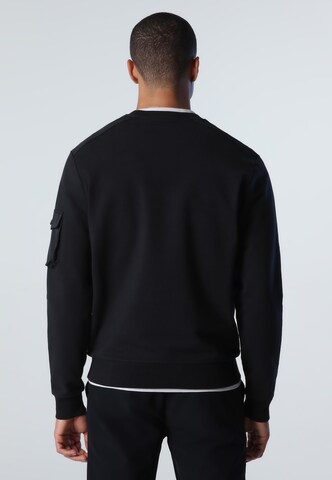 North Sails Sweatshirt in Zwart