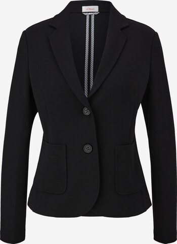 Blazer di s.Oliver in nero: frontale