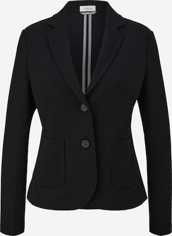 s.Oliver - Blazer en negro: frente