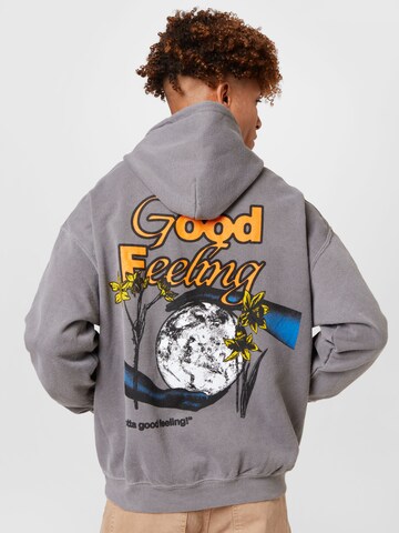 BDG Urban Outfitters Sweatshirt 'GOOD FEELING' in Grey