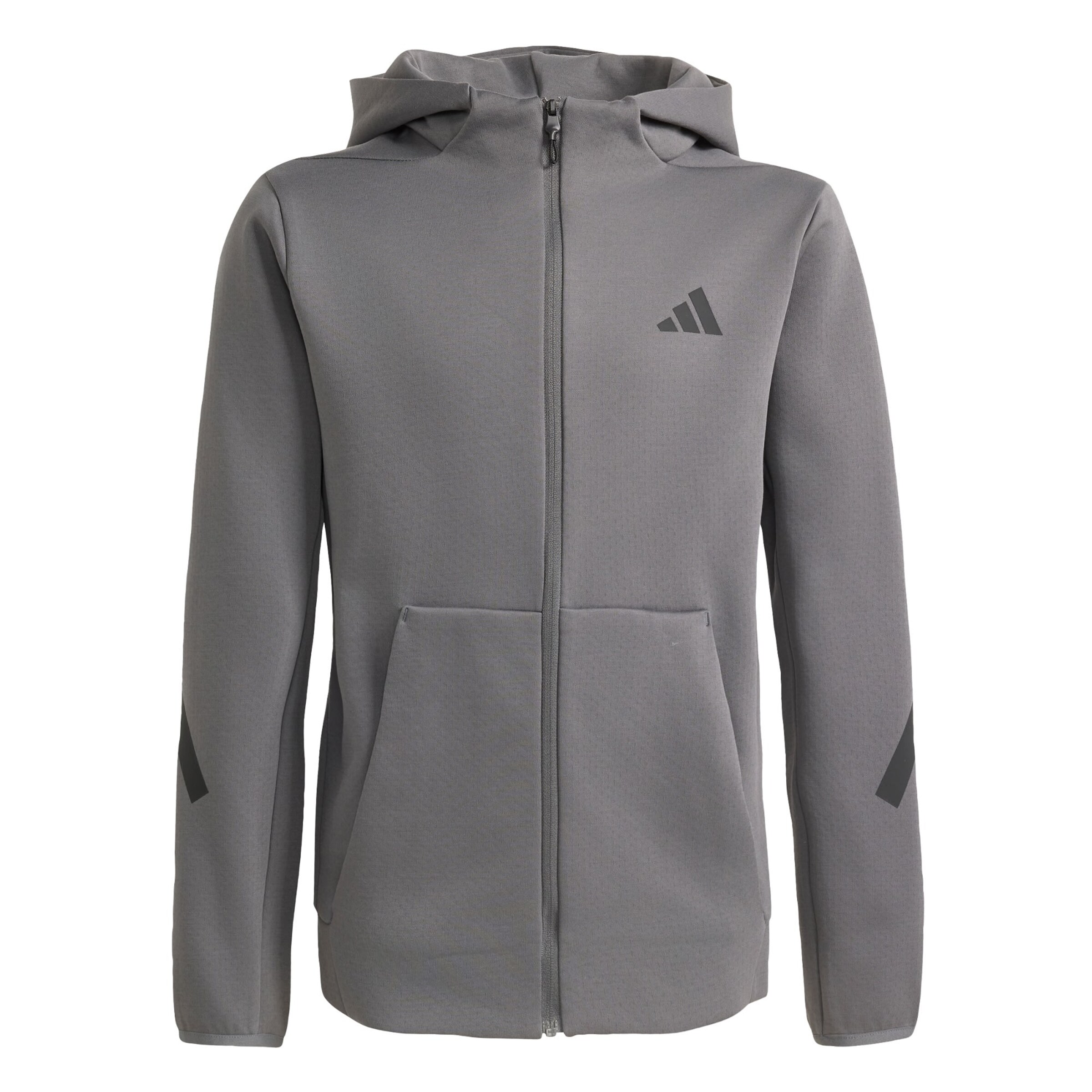 ADIDAS SPORTSWEAR Sportovní mikina 'Z.N.E.' – šedá: přední strana