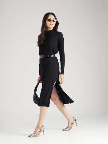 Karen Millen Úpletové šaty – černá