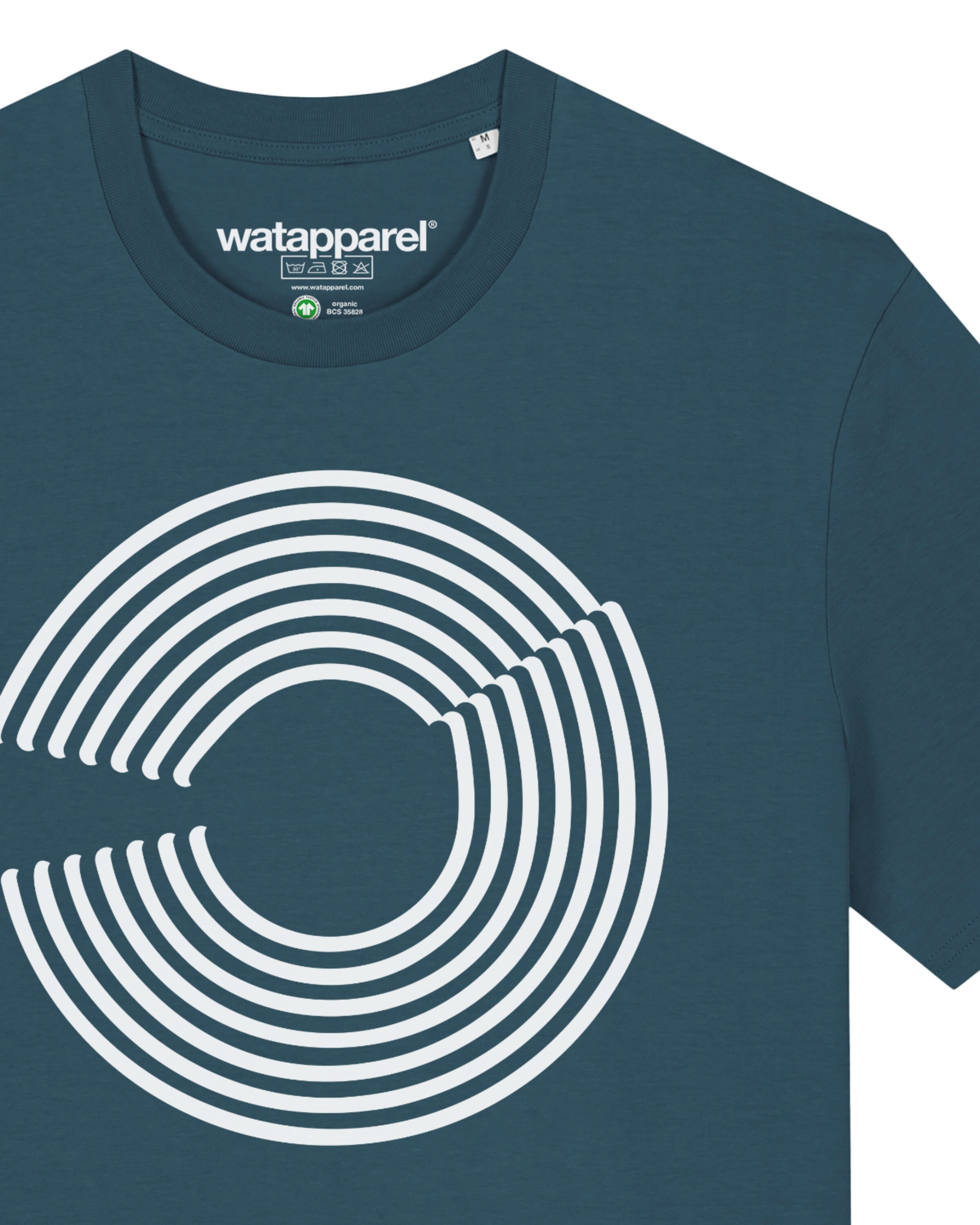 Watapparel T-Shirt 'Abstract 01' in Blau