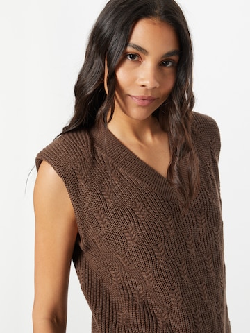 Pull-over 'PILAR' ICHI en marron