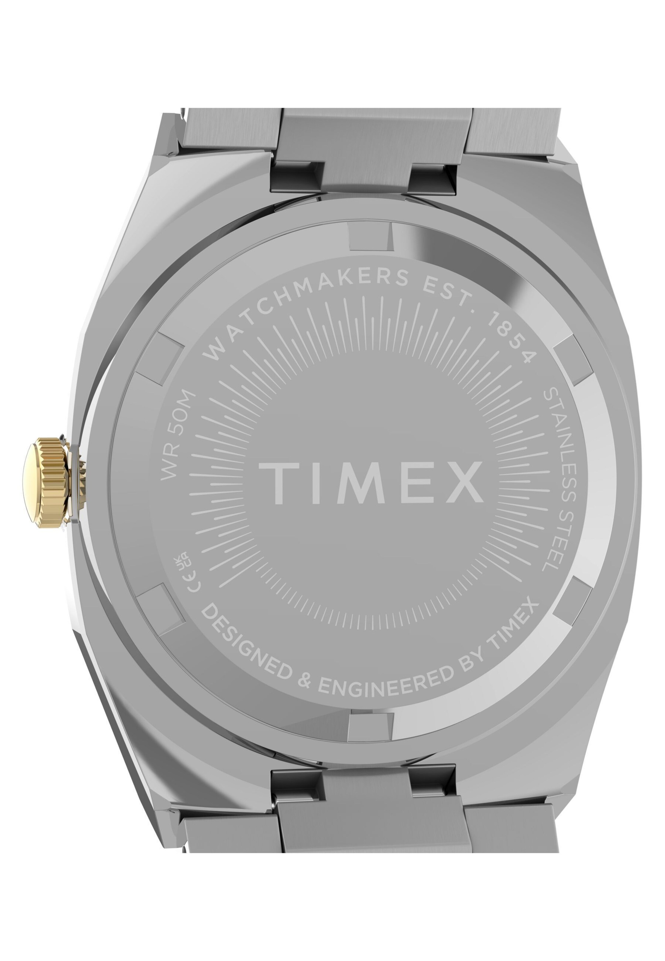 Montre à affichage analogique 'E Line ' TIMEX en or