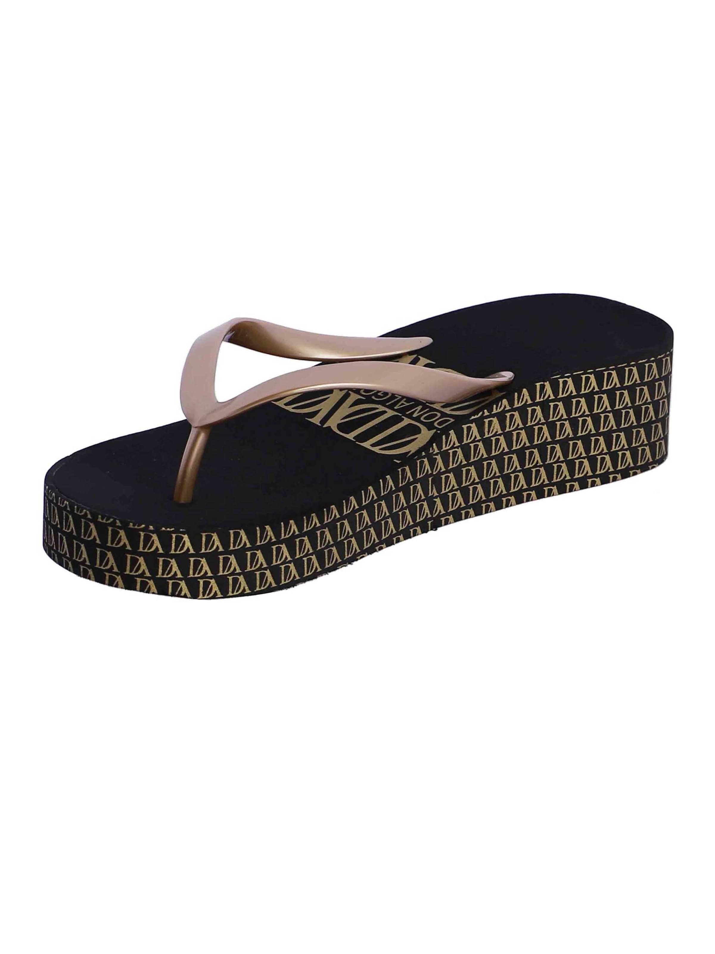 Don Algodon - Sandalias de dedo 'Amelie' en oro