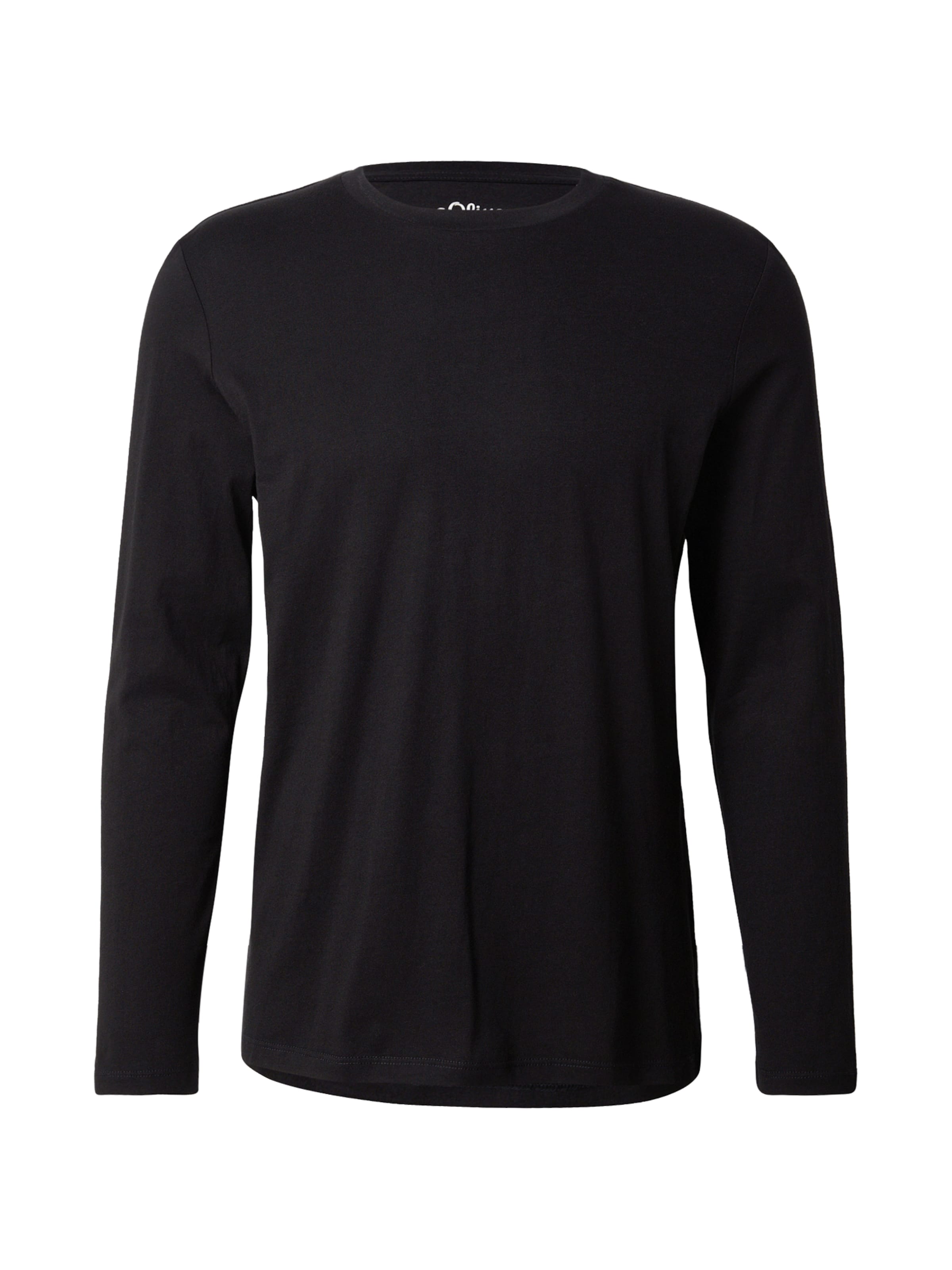 s.Oliver Tričko - Čierna: predná strana