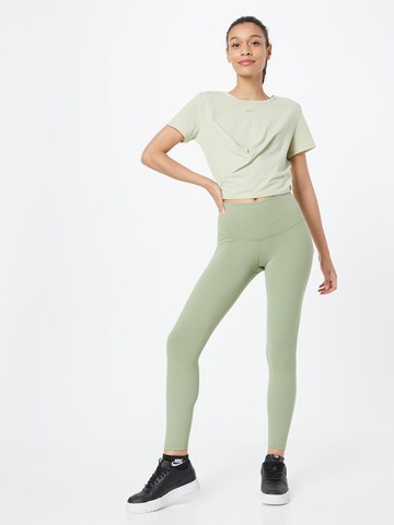 NIKE Functioneel shirt 'One Luxe' in Groen