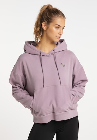 Sweat-shirt TALENCE en violet : devant