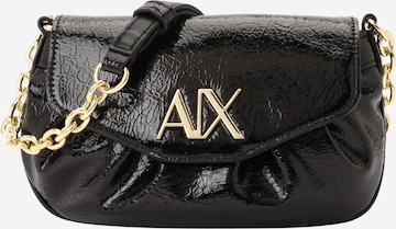 ARMANI EXCHANGE Olkalaukku värissä musta: etupuoli