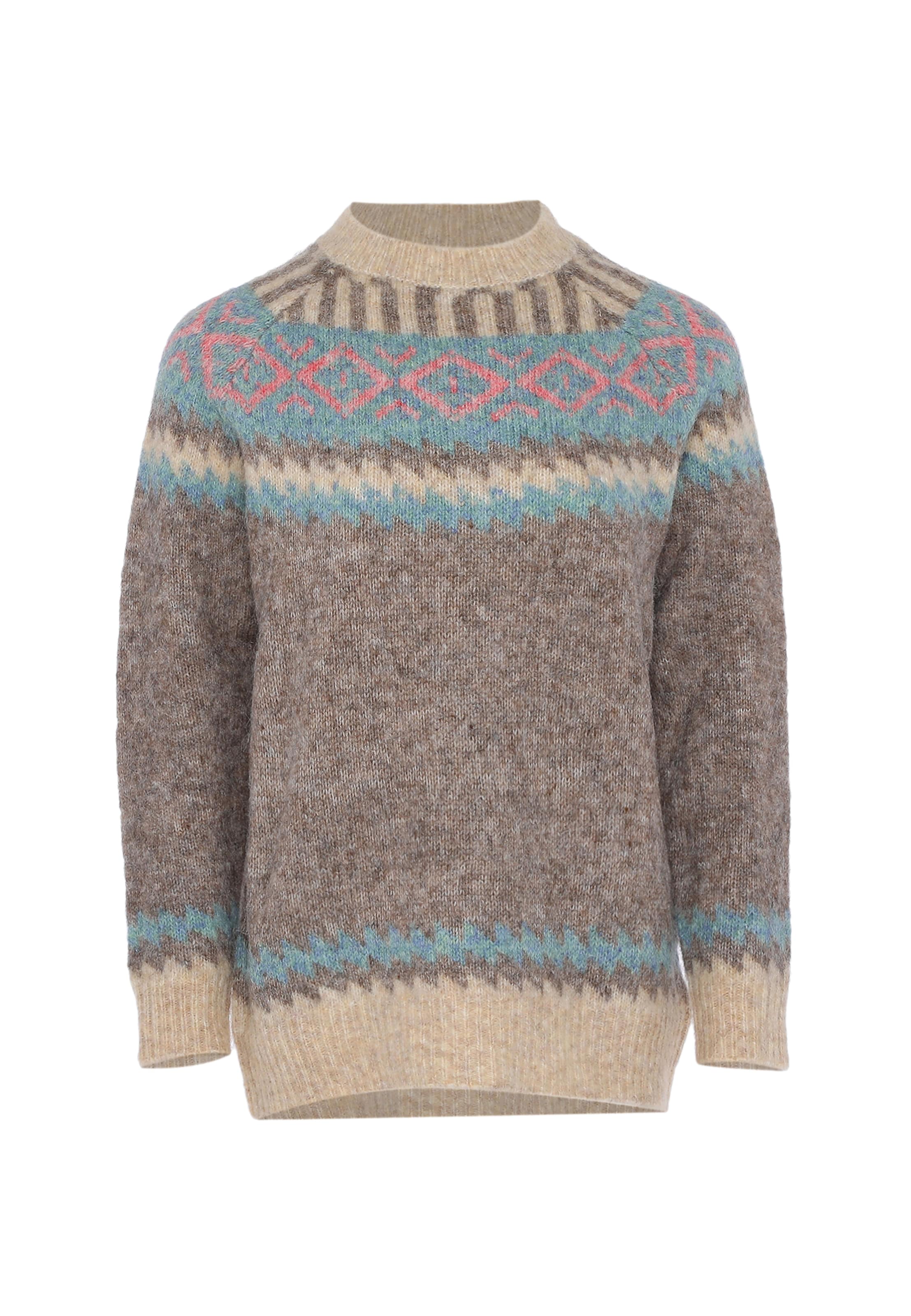 Jalene Jersey en beige / azul claro / marrón claro / rosa, Vista del producto