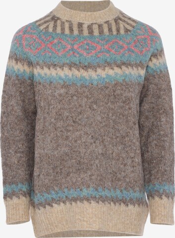 Jalene Sweater in Brown: front