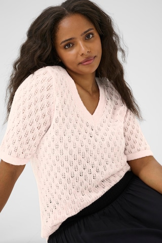 KAFFE CURVE Pullover 'Loura' i pink