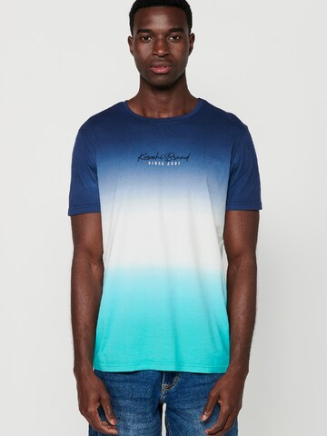 T-Shirt KOROSHI en bleu