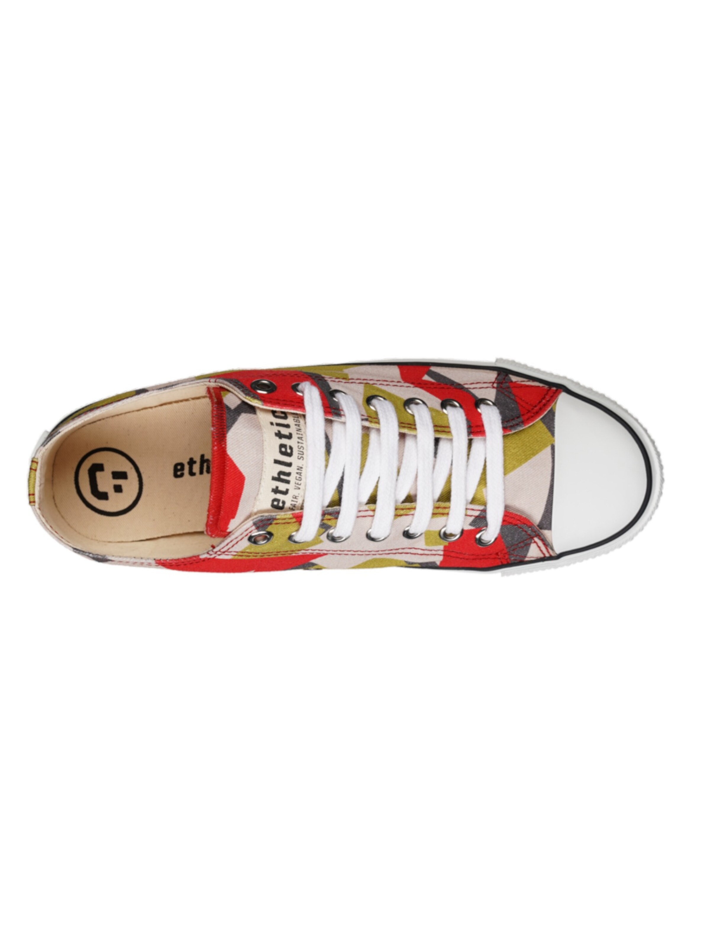 Baskets basses Ethletic en beige