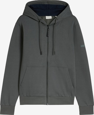 TOM TAILOR Sweatjacke in Grün: Vorderseite