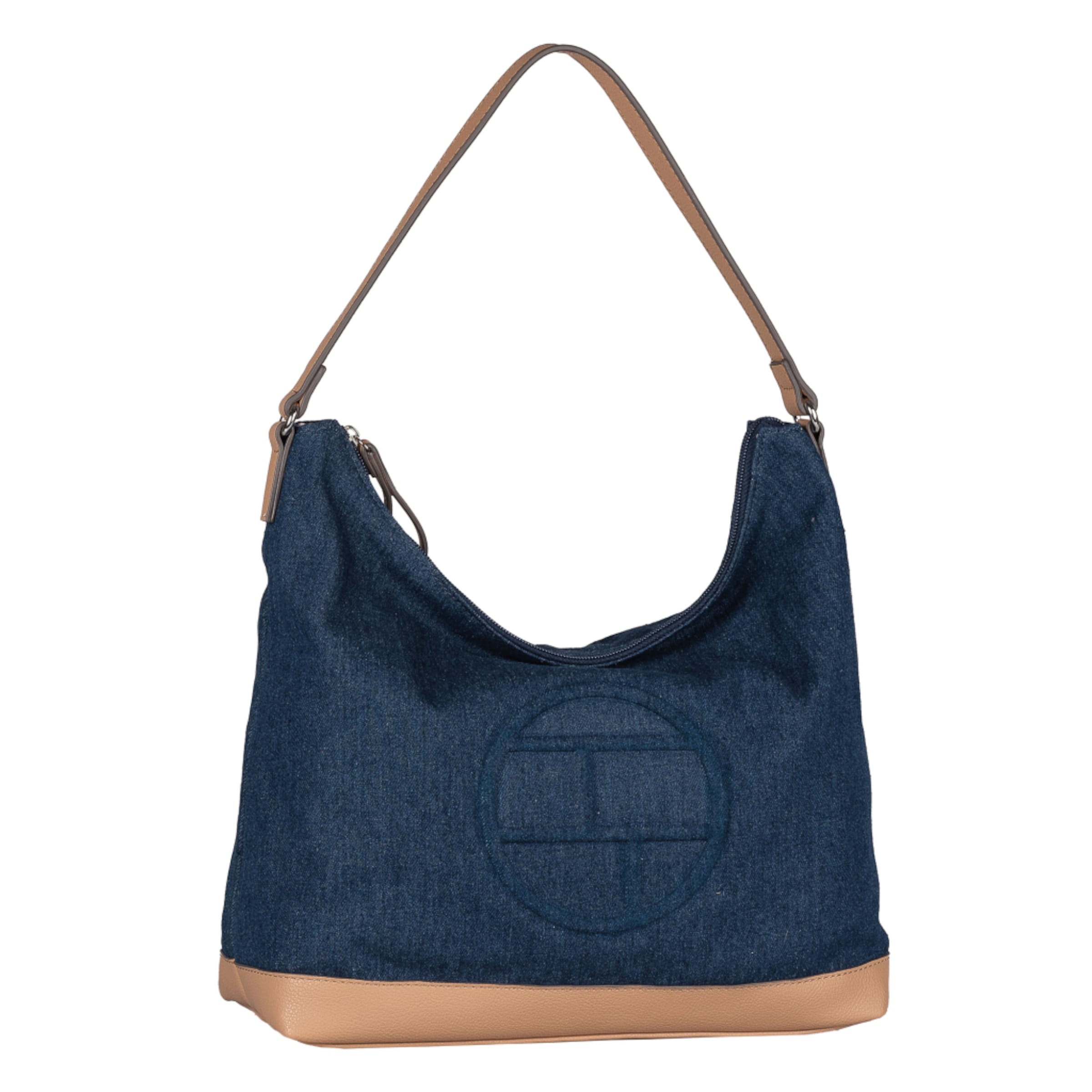 TOM TAILOR Shopper 'Gilda' in Blauw: voorkant