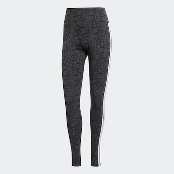 Skinny Leggings ADIDAS ORIGINALS en noir : devant