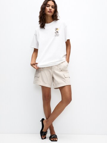 Pull&Bear T-Shirt in Grau