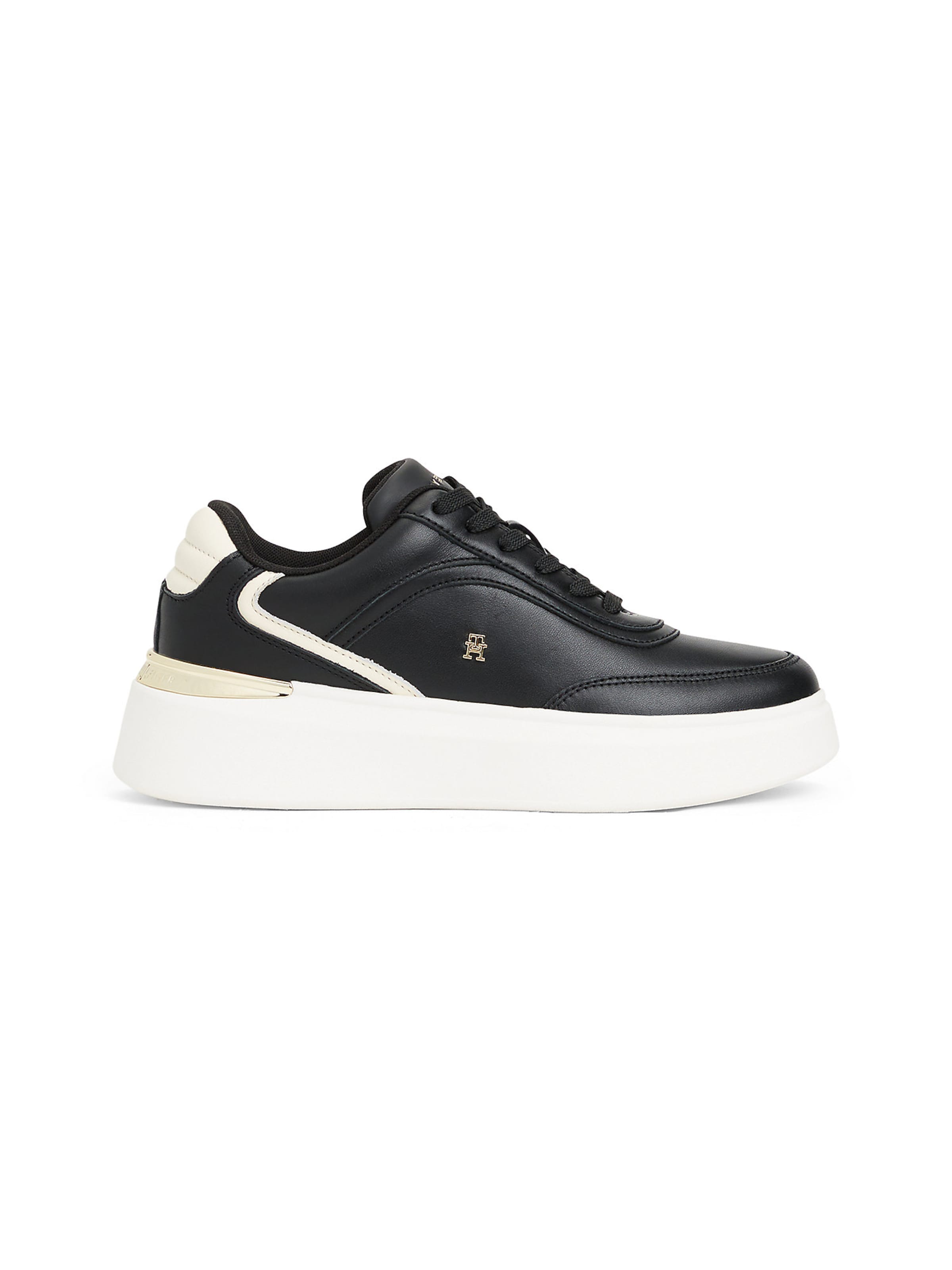 TOMMY HILFIGER Låg sneaker 'CHIC' i svart: framsida