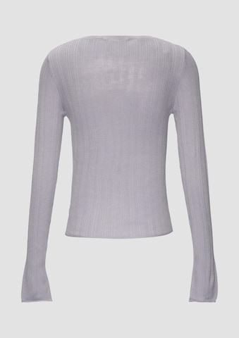QS Pullover in Grau
