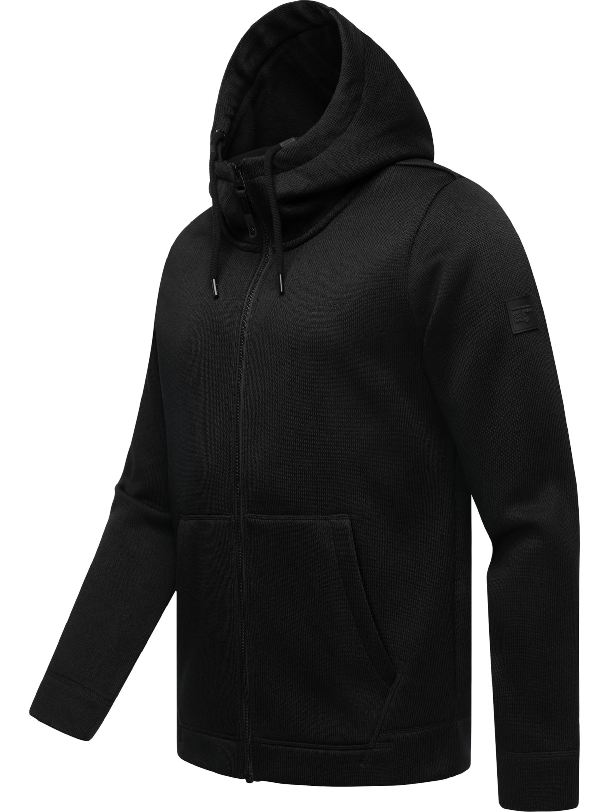 Ragwear Sweatjacke 'Fabian' in Schwarz