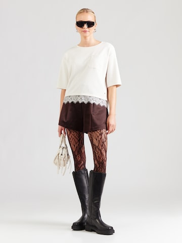 Sweat-shirt monari en beige